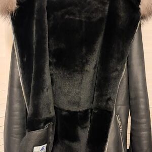 BlueDuck Shearling Sheepskin Coat L $559.00